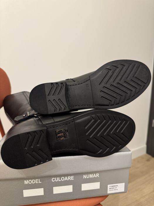 Cizme de piele Cavali Shoes