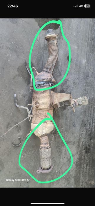 Dpf filtru particule Renault master 3 4 2.3 2018-2024 120000km  adblue