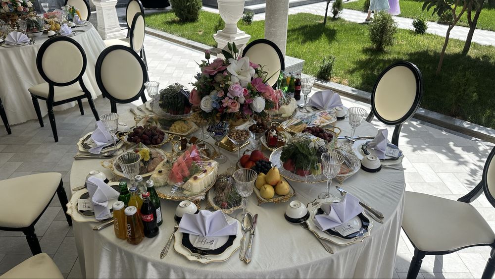 Catering. Stol stul pasuda ijarsi