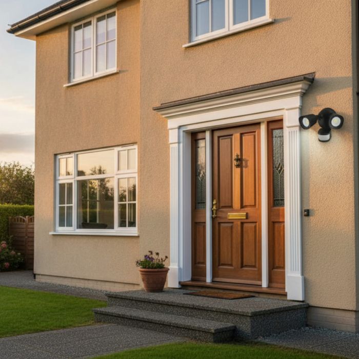 Външна LED лампа с датчик за движение – сигурна светлина