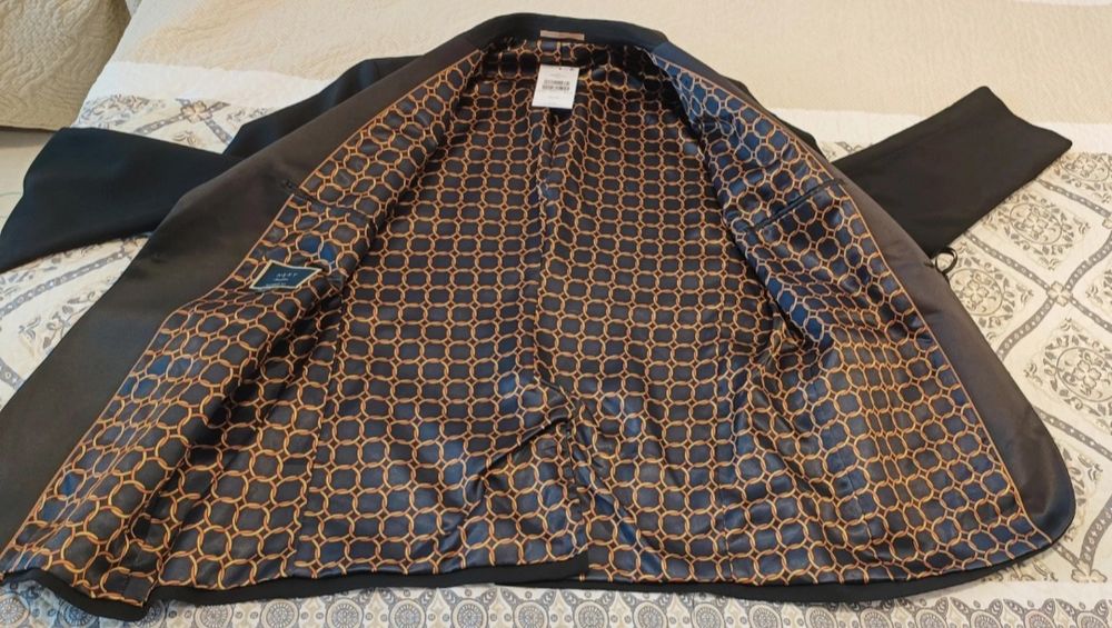 Jacheta / sacou negru, elegant ,  Next , pt bărbați , măsura 54 . XL