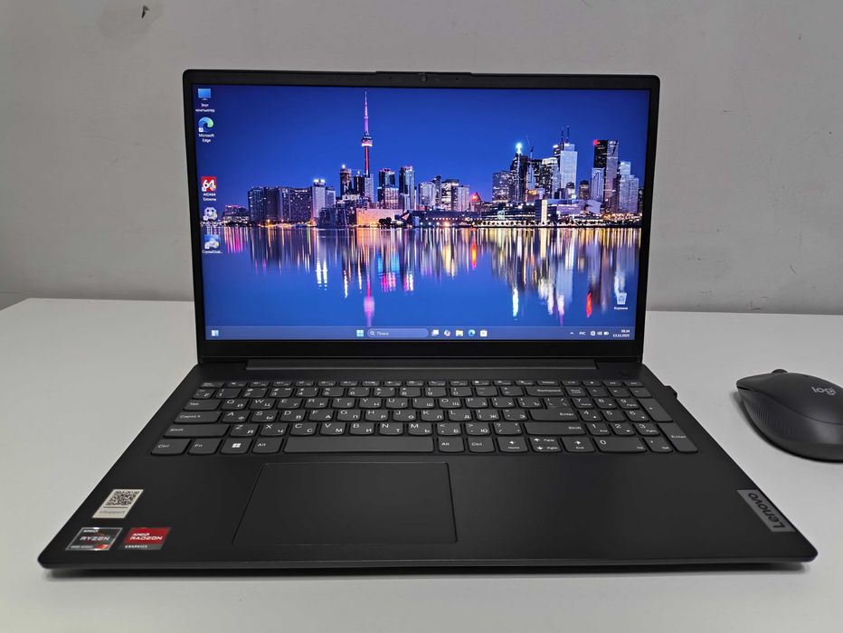 Мощный ноутбук Lenovo V15 (Ryzen 7 5700U/8GB/SSD M2 512GB)