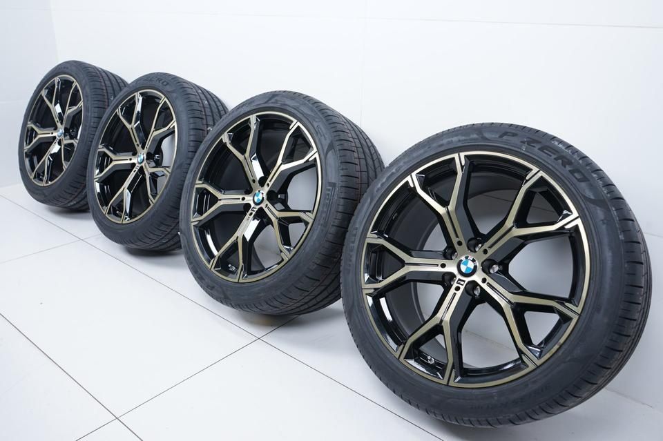 Джанти 21 цола 5х112 BMW X5 X6 G05 315/35/21 НОВИ БМВ style M741