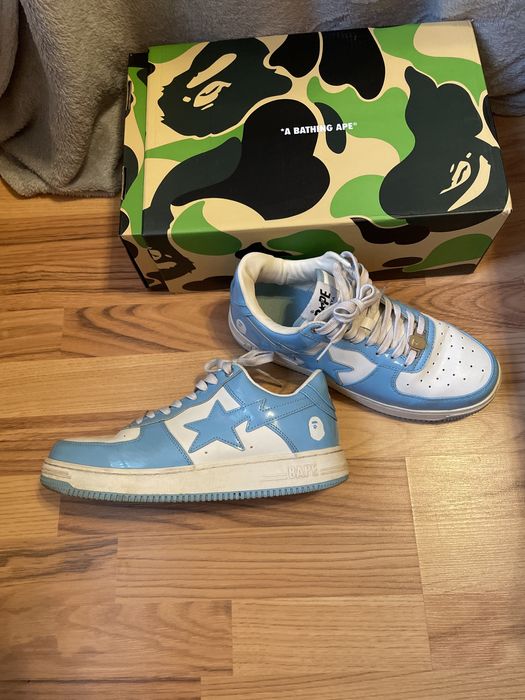 Adidasi Bape Sta Low Blue