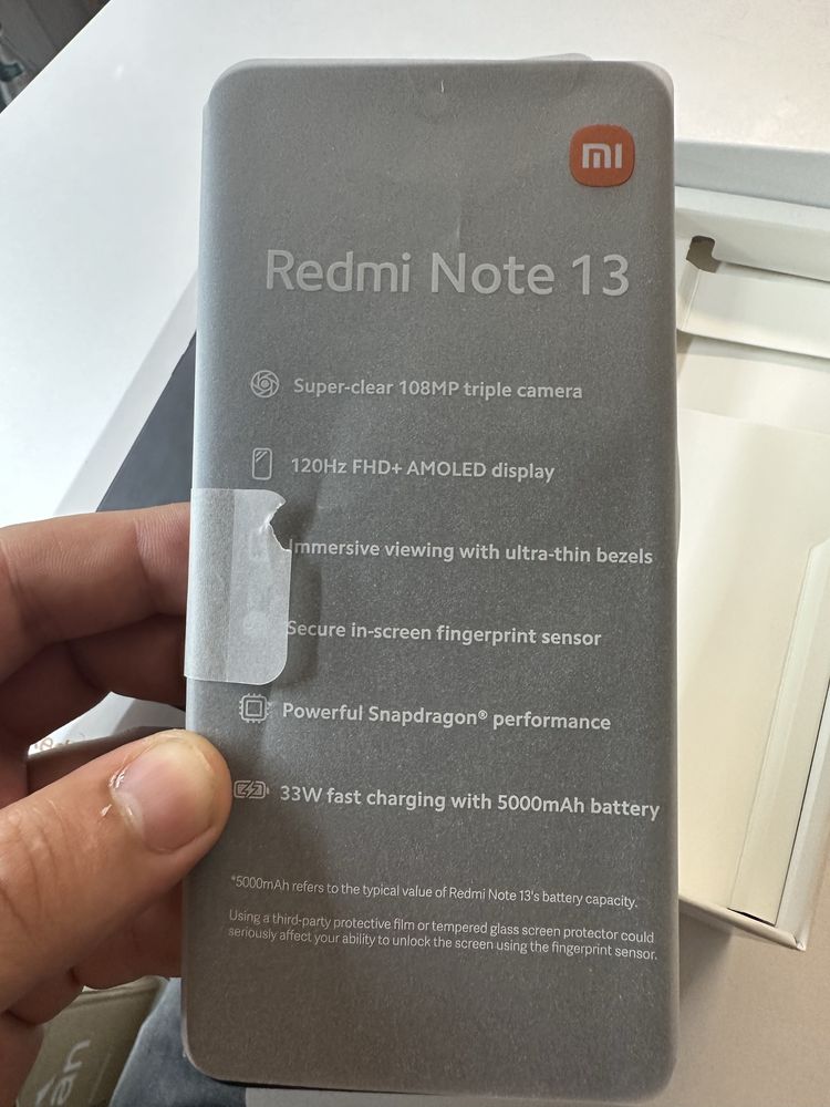 Xiaomi redmi note 13 nou nefolosit full box 256 gb