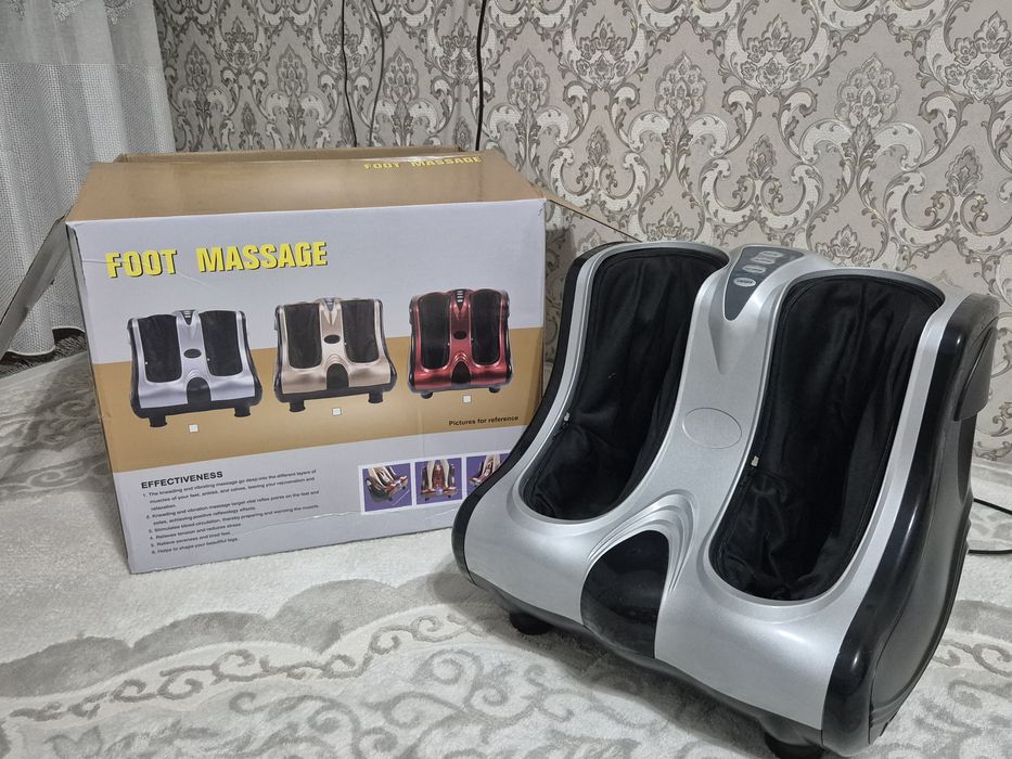 Массажер для ног серый