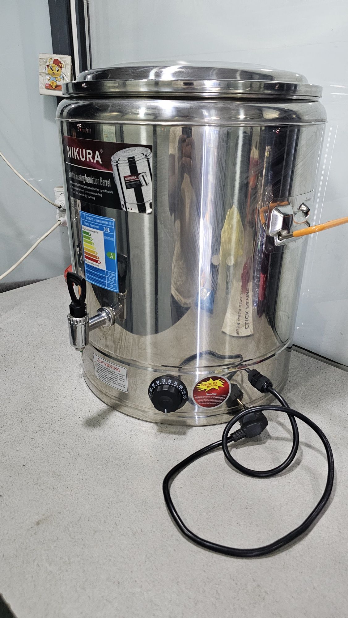 Elektr choynak, elektr samovar, elektrosamovar 30 litrlik