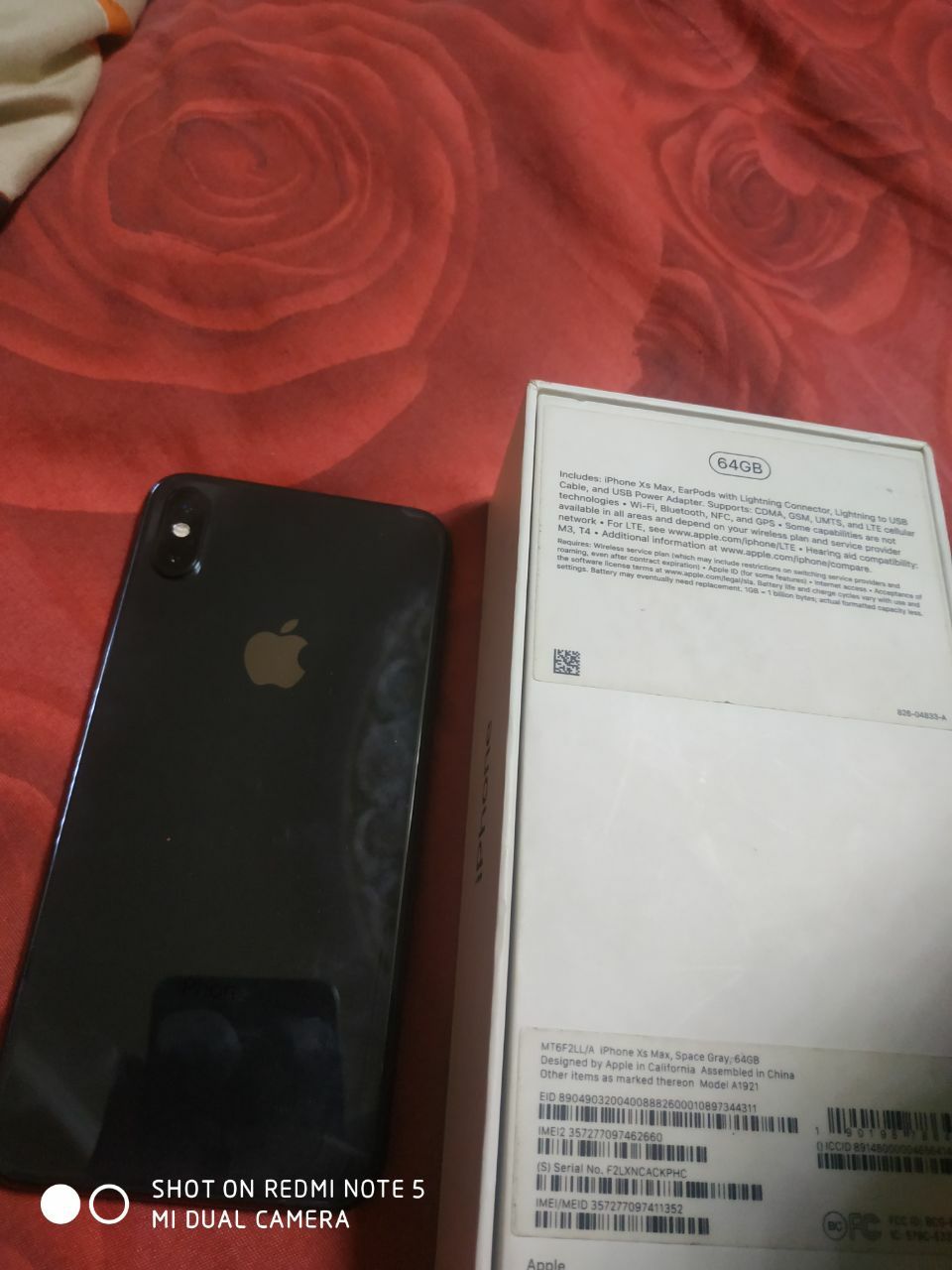 Iphone xs max 64gb