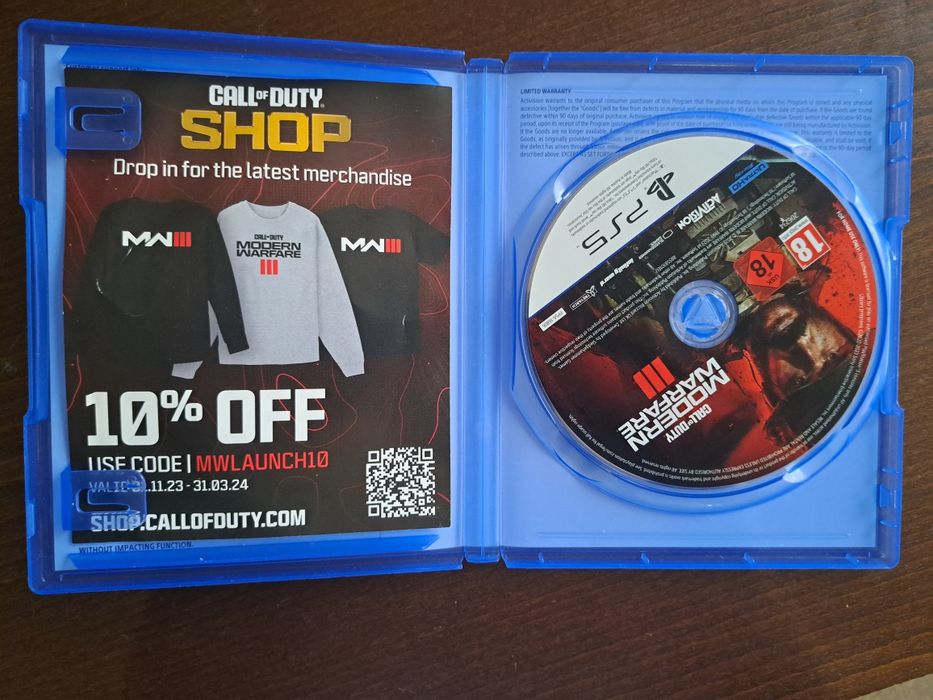 Call of Duty: Modern warfare 3, ps5