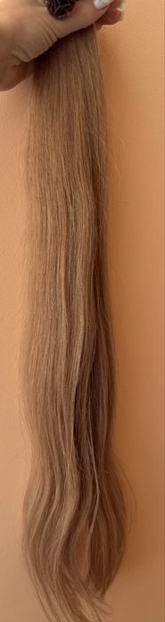 Кератинови кичури от 100% естествена коса , 150гр