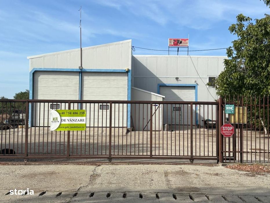 Spatiu comercial (Service Auto comlet utilat) ,sat Faurei ,Comuna Garo