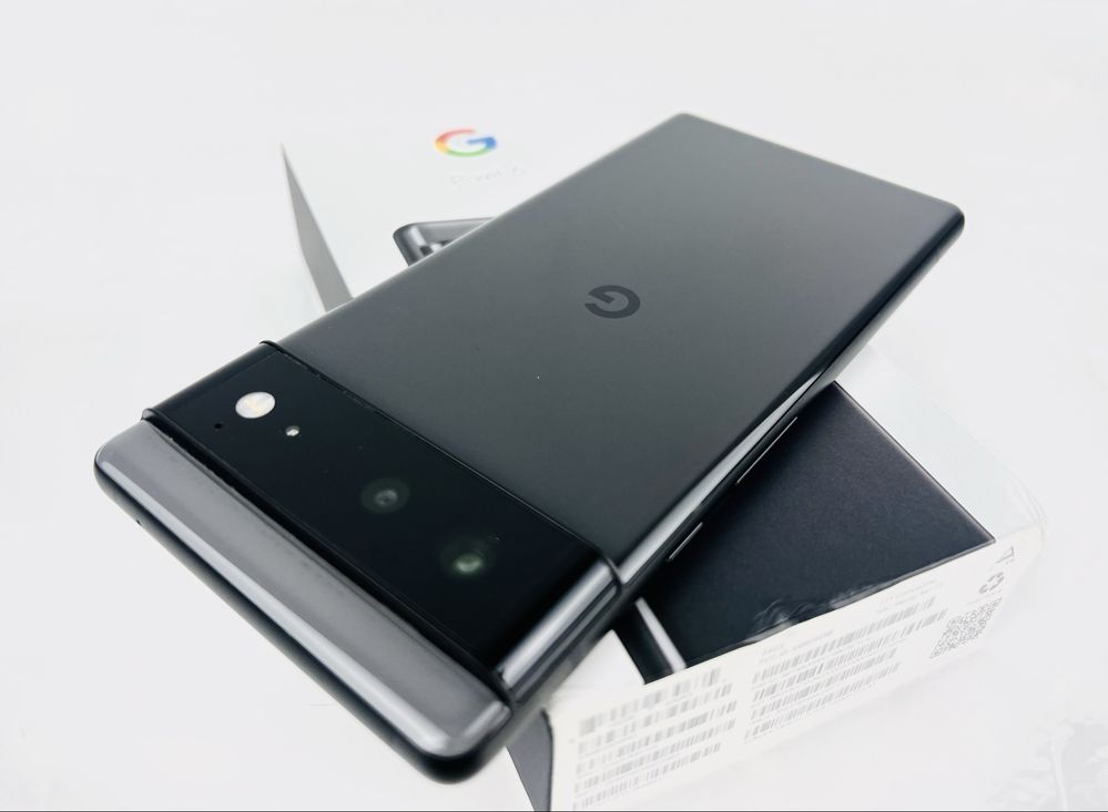 Google Pixel 6 128GB 8RAM Stormy Black Отличен!