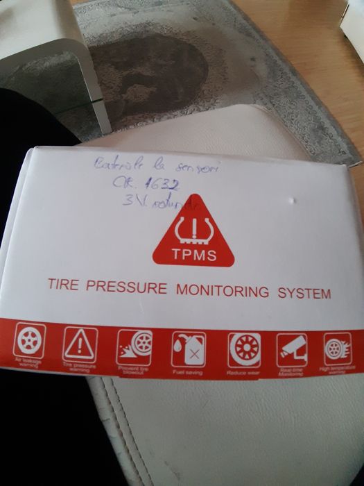 TPMS.Sistem moto masurare presiune si temperatura roti