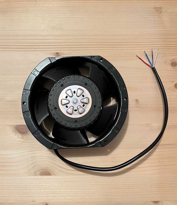 ventilator industrial ebmpapst protectie IP68 24Vdc PWM -20°C -> +70°C