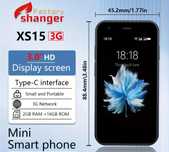 Мини Смартфон XS15- телефонът е чисто нов, не е отпечатван.