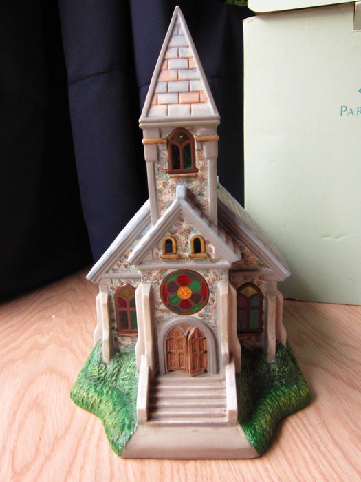 cadou rar Craciun Biserica Catedrala mare vitralii Germany'80