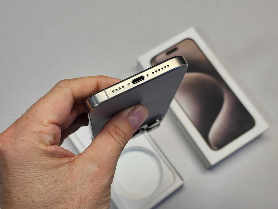 ПРОДАМ iPhone 15 Pro MAX (512GB) Natural / SIM. Состояние ОТЛИЧНОЕ.