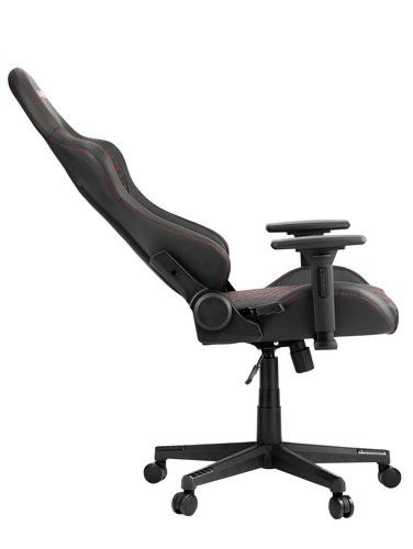 Геймърски стол NIBE черна изкуствена кожа/червено