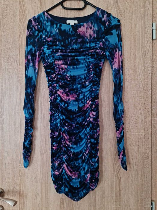 HM рокля с набор в синьо XS