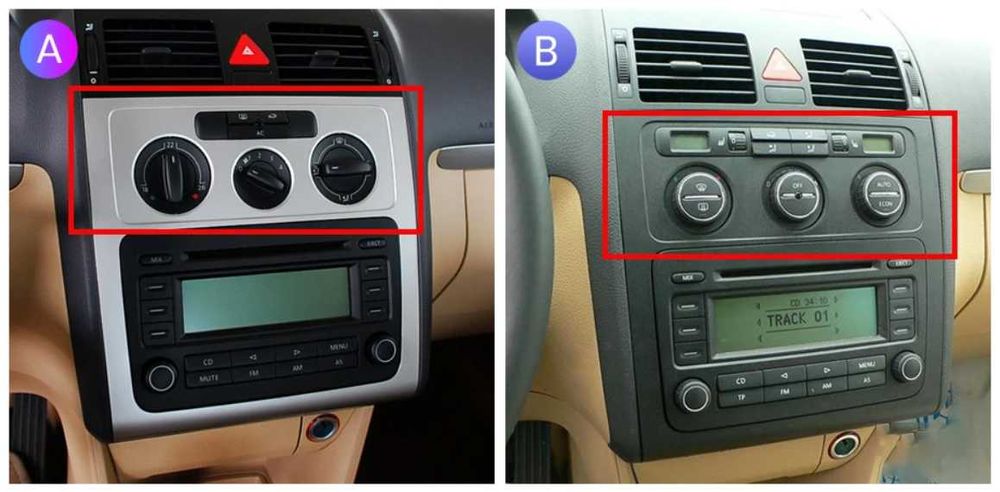 Navigatie Android VW Touran 2003-2010, 8Core, 2G + 32G , MONTAJ INCLUS