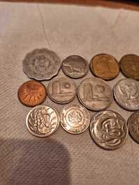 Vand Lot 13 Monede Asia- India, Israel, Malaezia, Indonezia, Singapore