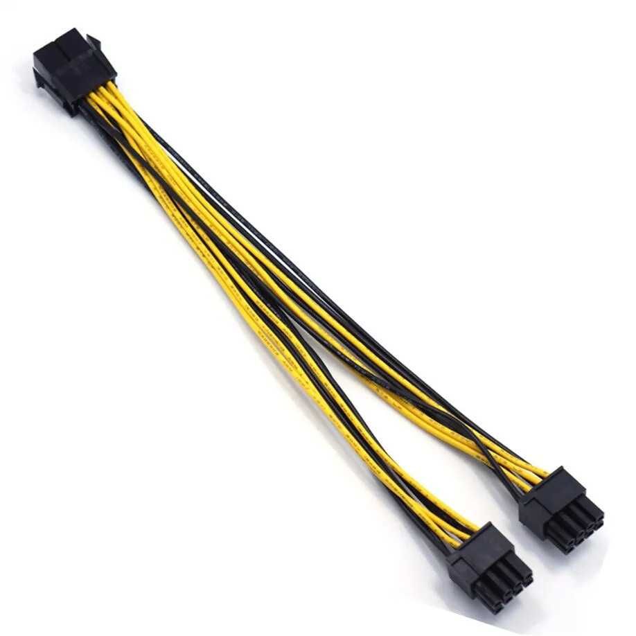 Переходники, разветвители для питания sata, molex, 6 pin, 8 pin.