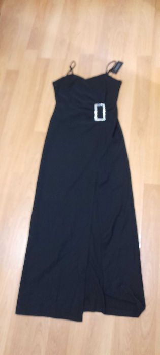 Черна дълга официална ролкя