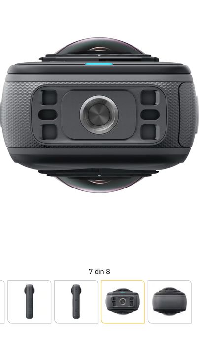 INSTA360 X5 Standard Bundle, 8K, sigilata, transport ZERO