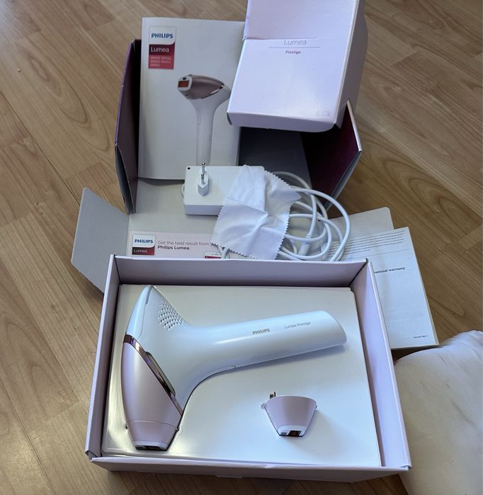 Epilator IPL Philips Lumea Prestige SmartSkin, Accesorii Corp & Față