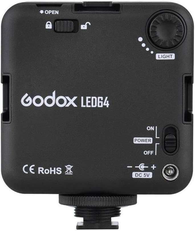 GODOX LED64 Преносима LED осветление за DSLR фотоапарати и видеокамери