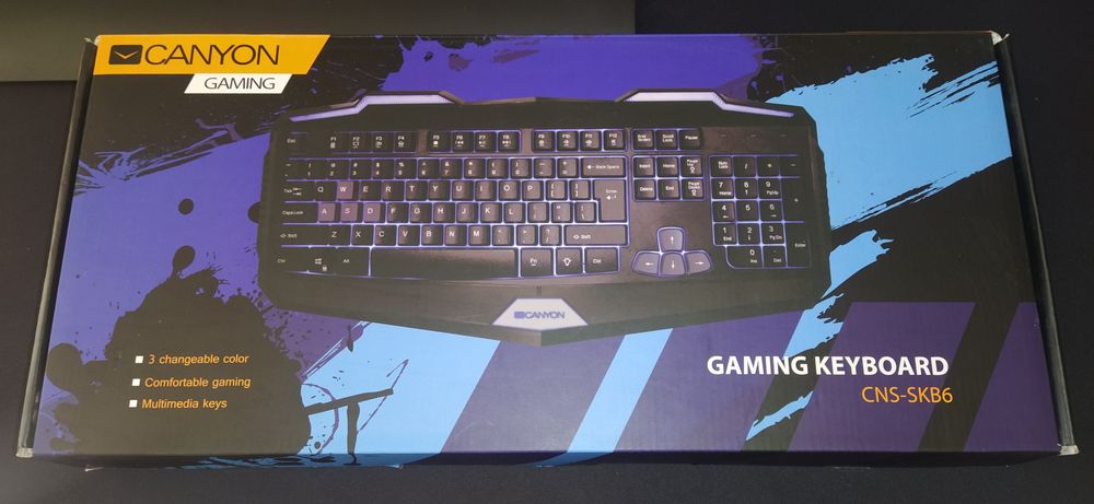 Gaming Keyboard CANYON CNS-SKB6