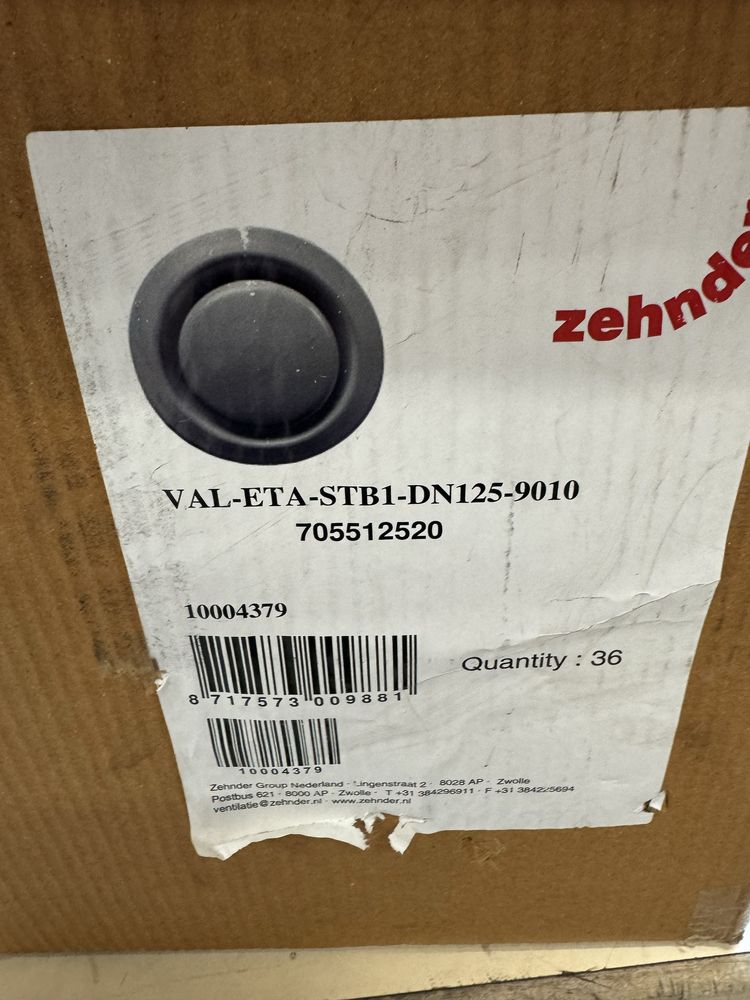 Anemostat, grila Zehnder