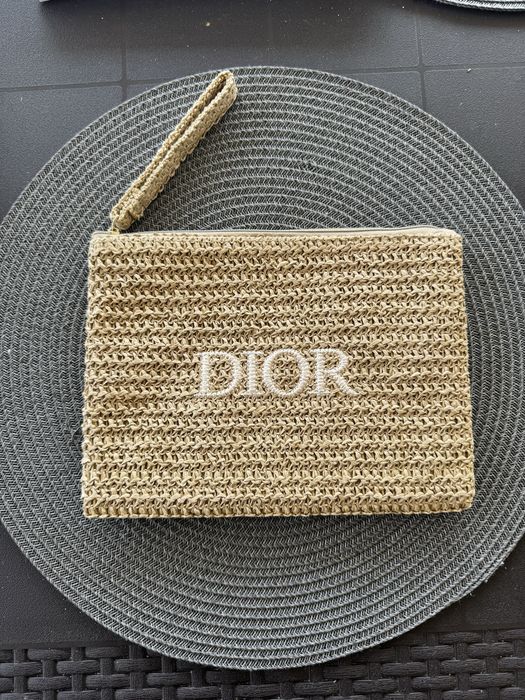 Клъч Dior raffia