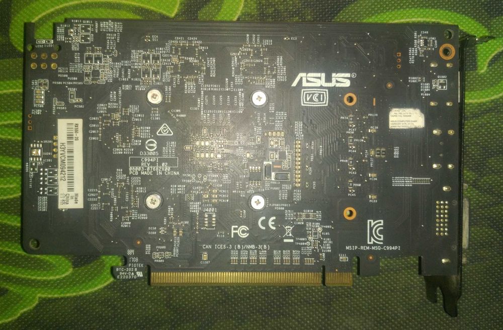 Asus RX 550 2GB GDDR5