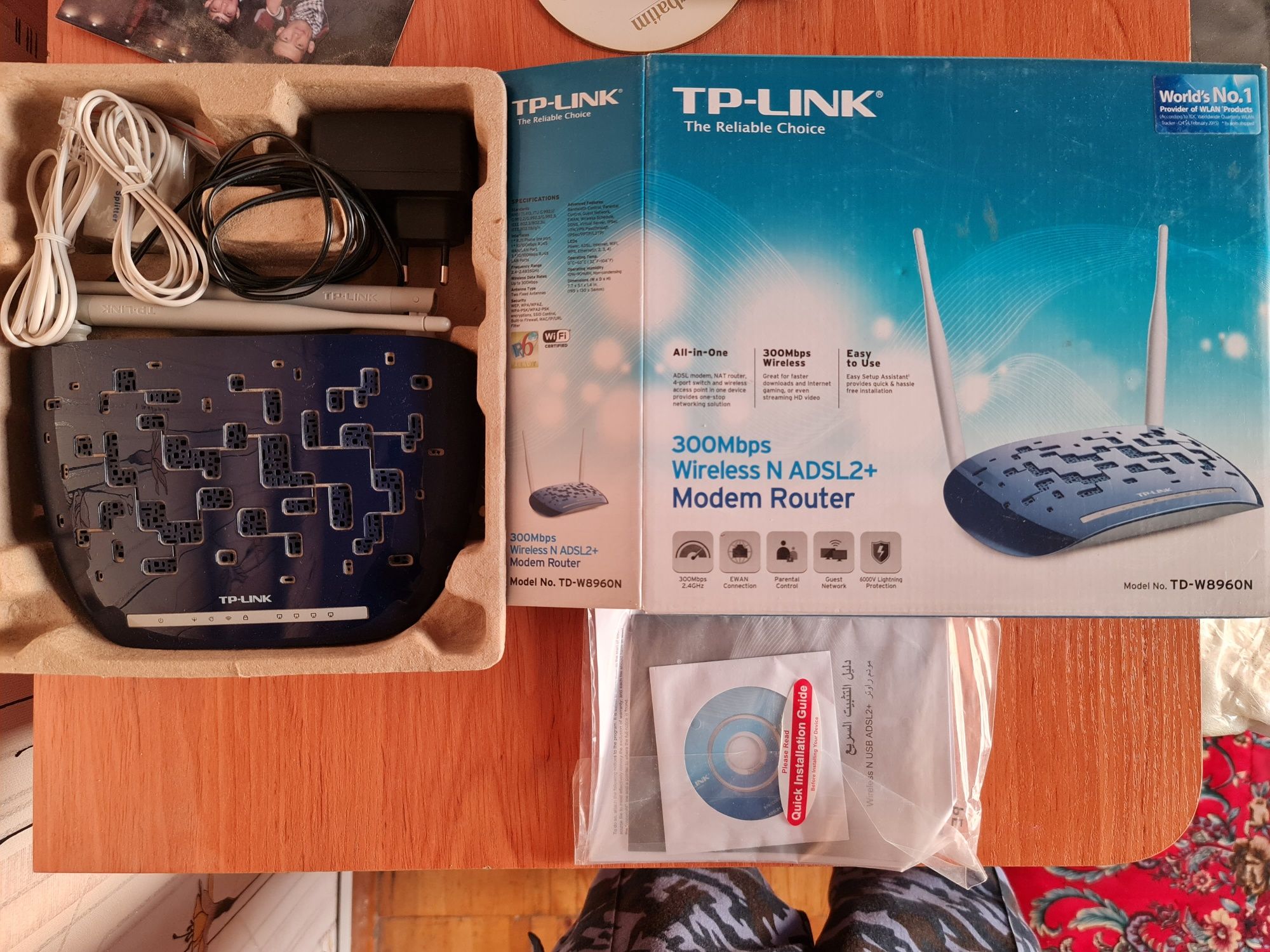 Wi-Fi роутер TP-LINK TD-W8960N