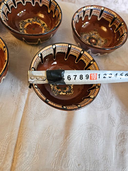 Четири панички/купички троянска керамика