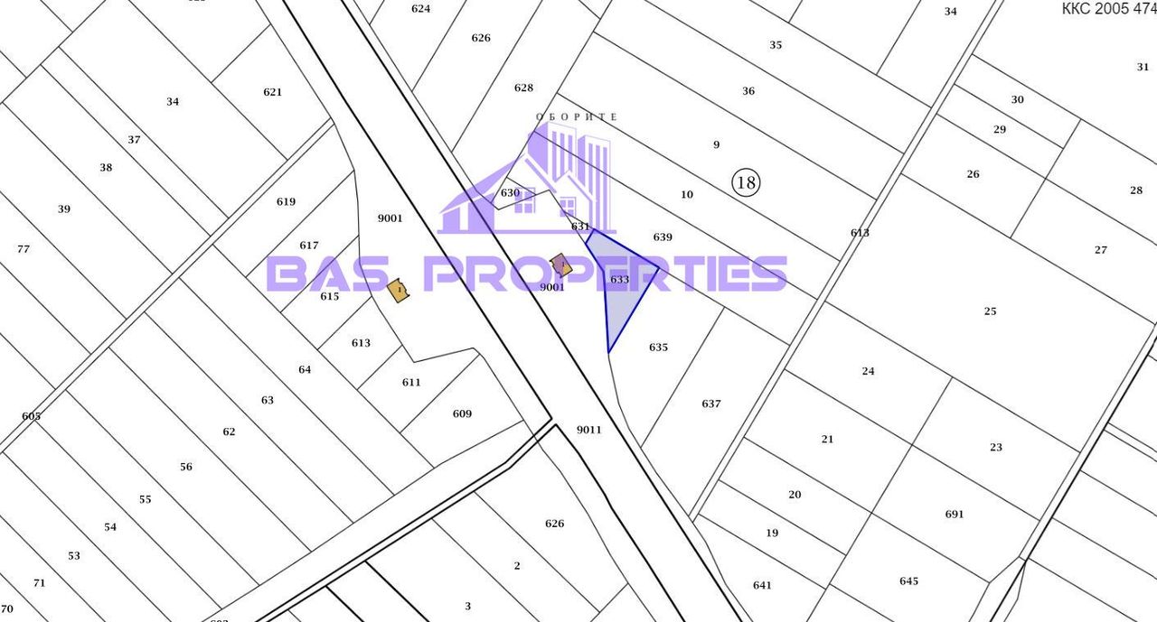 Продава се Парцел в с. Храбърско, Област София-област - 1271 кв.м за 24 €/кв.м - Снимка #1