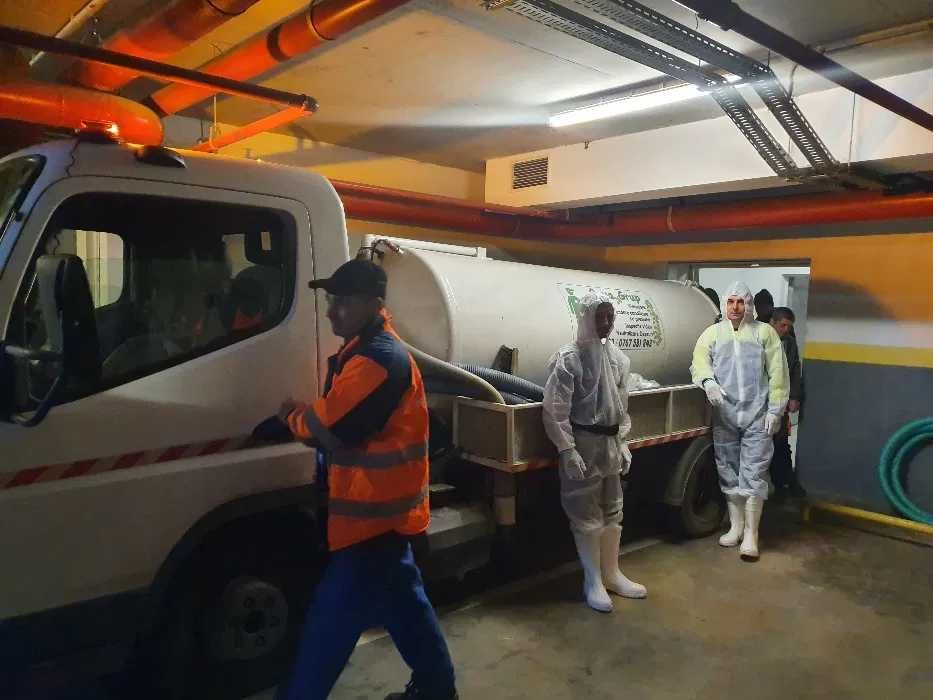 Desfundare canalizare cu presiune - Urgente