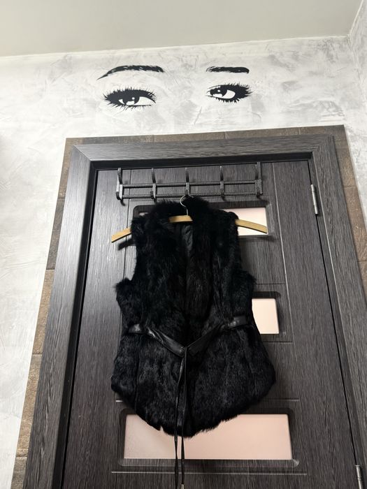 Дамски елек с косъм