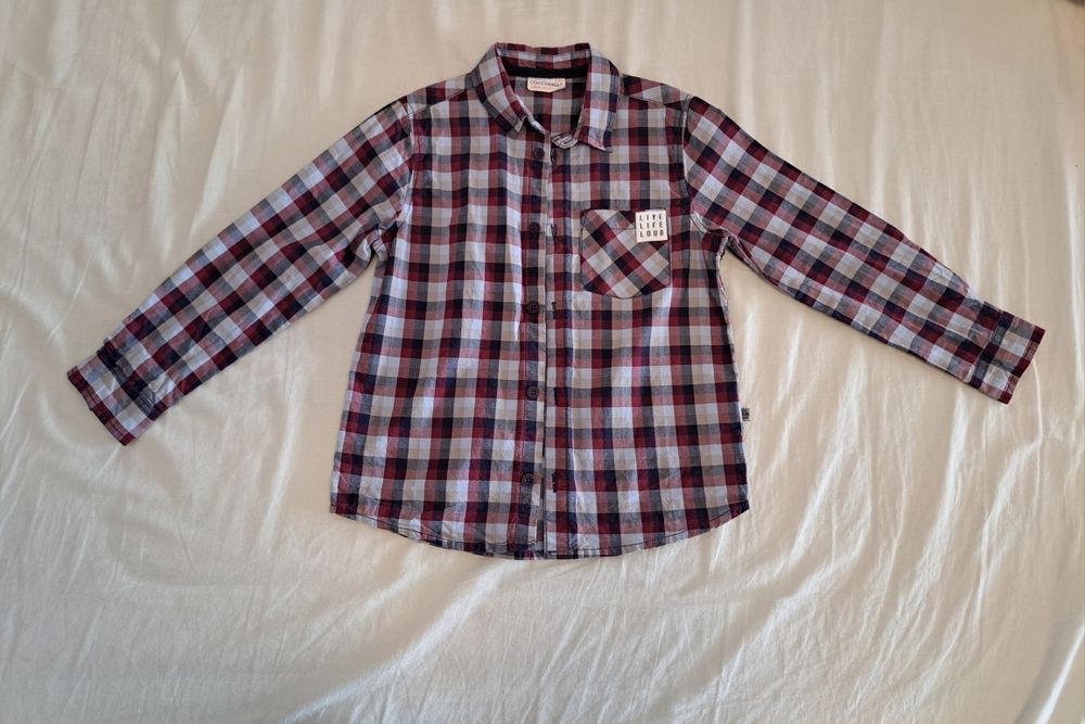 Camasa carouri Coccodrillo 110 cm 5 ani