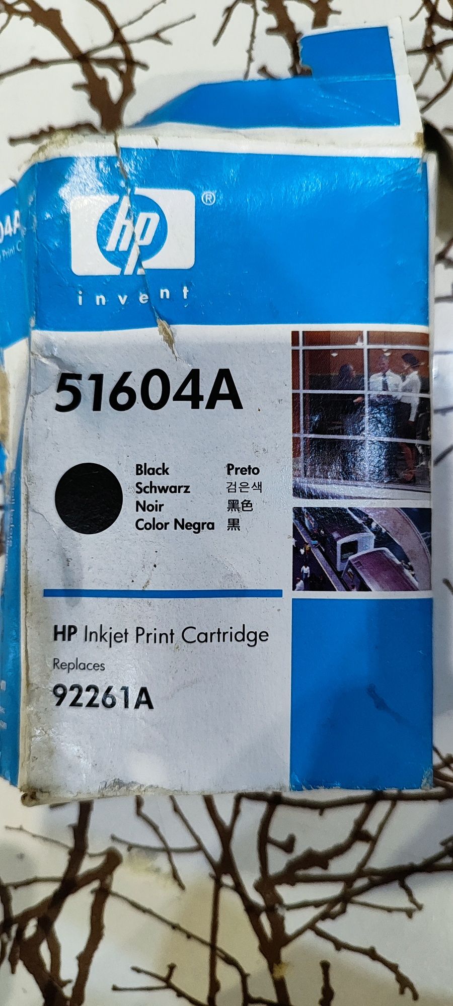 Картридж HP 51604A черный оригинальный