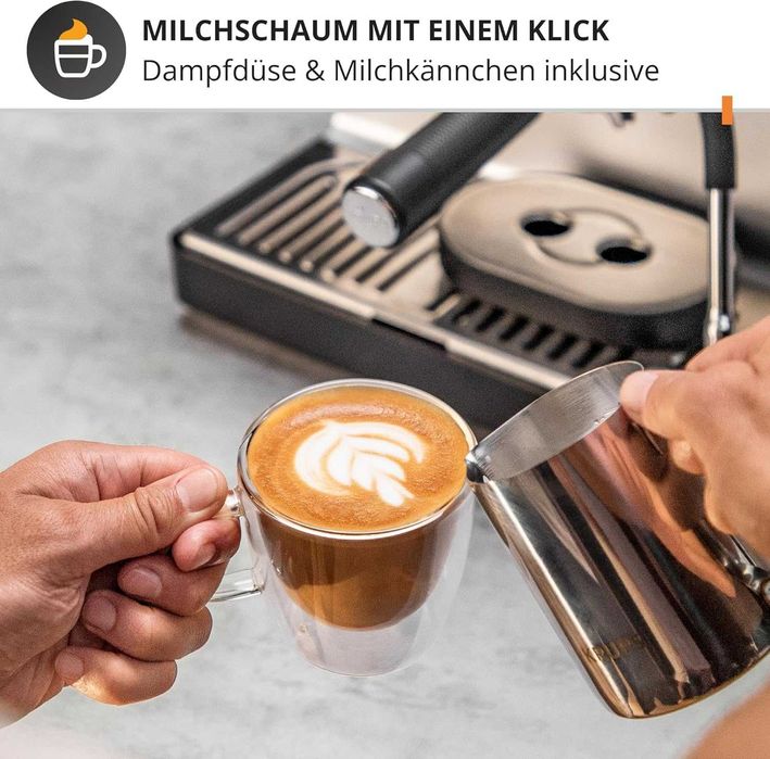 Еспресо кафемашина Krups Precision (XP801T10)