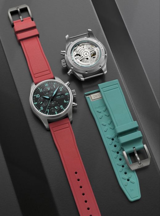 Vand ceas IWC editie limitata AmgPetronas Merceses Lewis Hamilton team