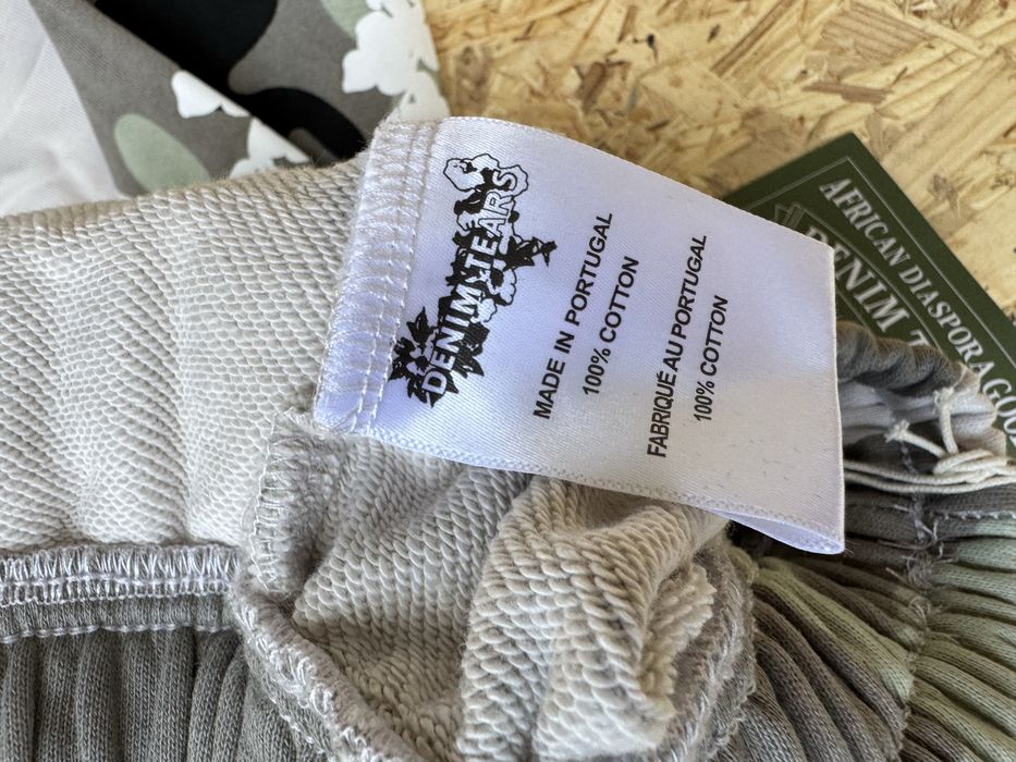 Denim Tears Camo Pants Black/White