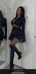 Set silky top si fusta