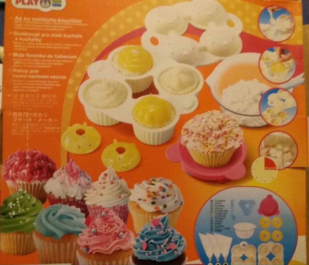 Set preparare briose- Cupcake maker-set micile gospodine