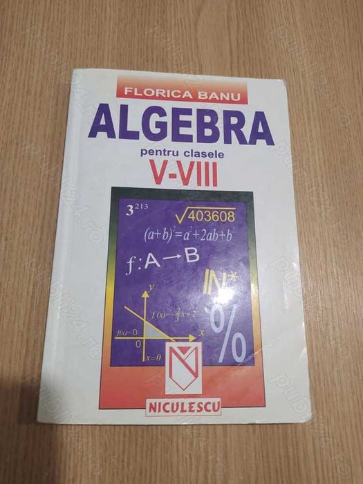 Set manuale matematică