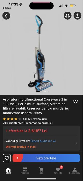 Bisell Croswave multifunctional