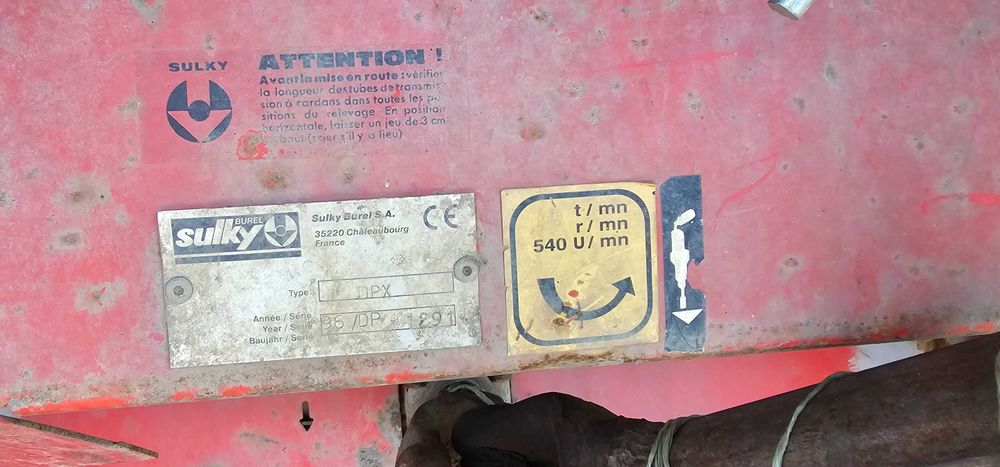 Răspânditor îngrășăminte SULKY BUREL DPX