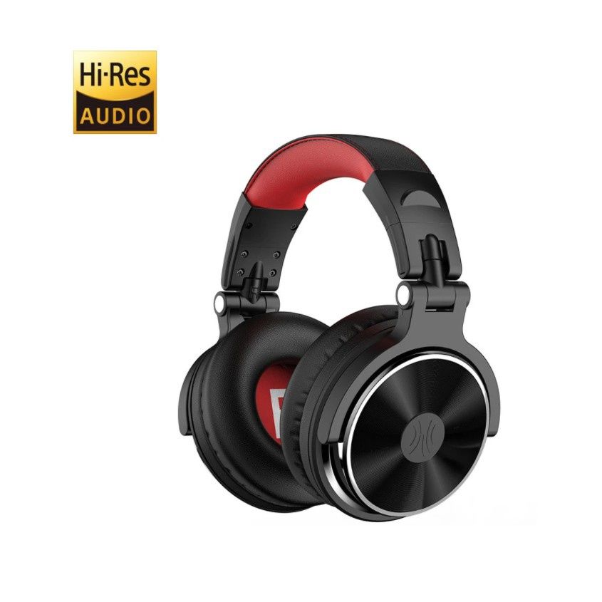 Слушалки Hi-res OneOdio Pro 10 Red/Black 20 Hz-40 KHz,32 Ом, 1600 mw